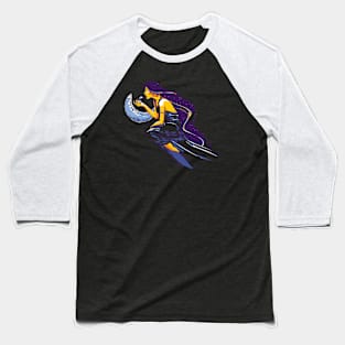 Eating the moon Baseball T-Shirt